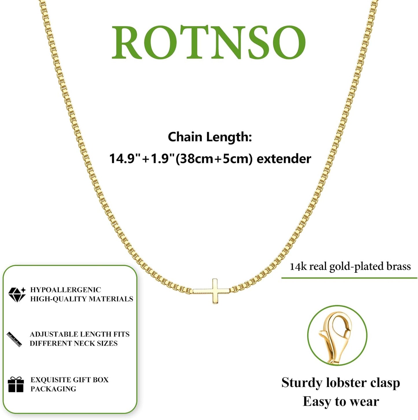 Elevate Your Faith Cross Necklace™