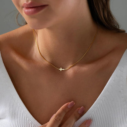 Elevate Your Faith Cross Necklace™